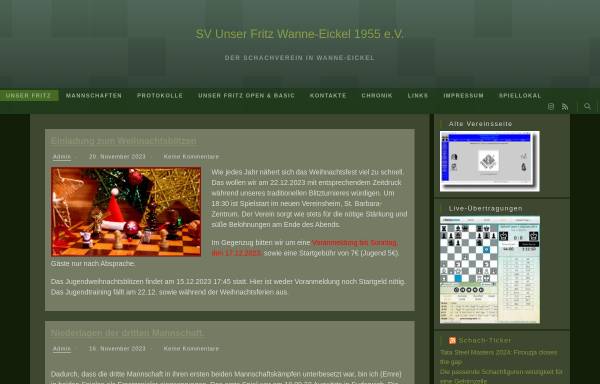 Schachverein Unser Fritz Wanne-Eickel 1955 e.V.