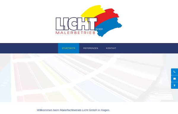 Vorschau von www.maler-licht.de, Licht GmbH