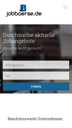 Vorschau der mobilen Webseite www.bnet.de, Winter Business Net GmbH