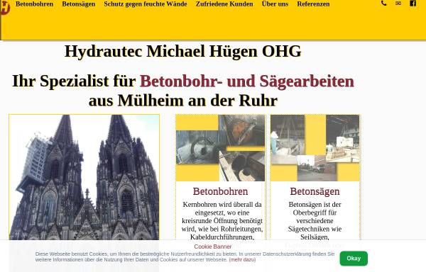 Vorschau von www.hydrautec.de, Hydrautec Michael Hügen