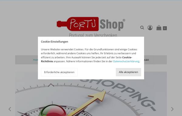 Vorschau von www.portu-shop.com, Portu-Shop