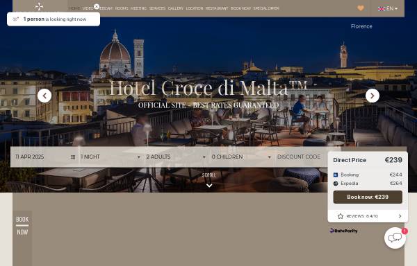 Vorschau von www.crocedimaltaflorence.com, Croce di Malta