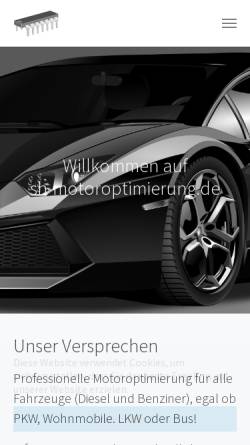 Vorschau der mobilen Webseite sh-motoroptimierung.de, SH-Motorenoptimierung Heinz Ströhle