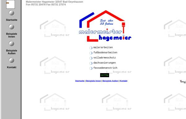 Vorschau von home.teleos-web.de, Malermeister Hagemeier