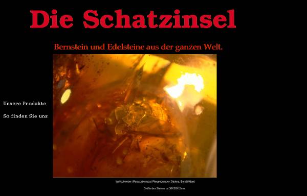 Vorschau von www.bernstein-schiemann.de, Die Schatzinsel, Inhaber Manfred Schiemann