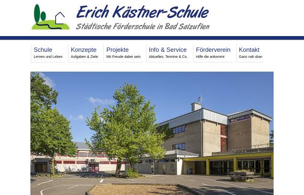 Vorschau von www.erich-kaestner-schule.net, Erich Kästner Schule