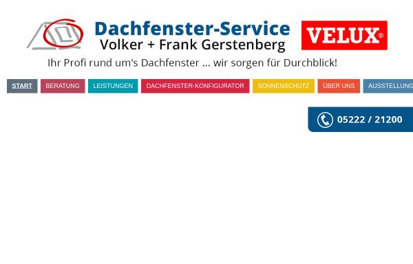 Vorschau von www.dachfenster-service.de, Dachfenster-Service, Volker & Frank Gerstenberg GbR