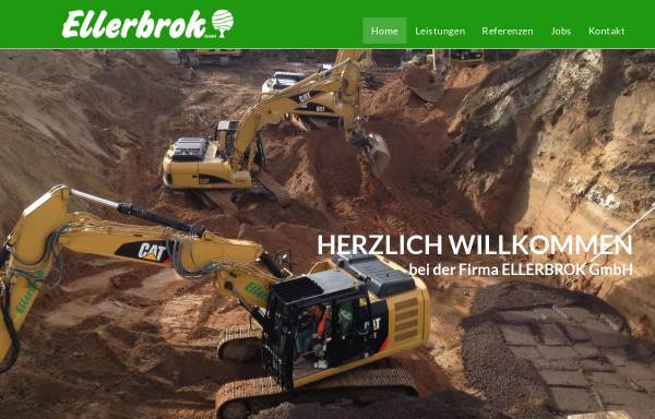 Vorschau von www.ellerbrok-abbruch.de, Ellerbrok Abbruch und Erdbau GmbH