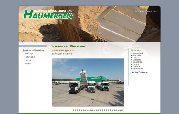 Vorschau von www.haumersen-nutzfahrzeuge.de, Haumersen-Hydraulik GmbH & Co. KG