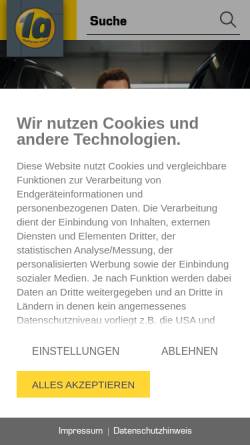 Vorschau der mobilen Webseite www.sud.go1a.de, S&D GmbH