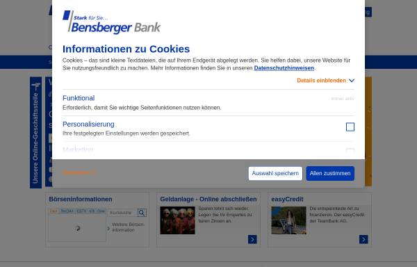Bensberger Bank eG