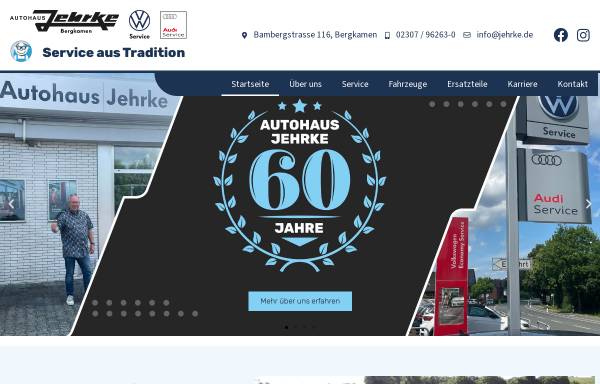 Vorschau von www.jehrke.de, Autohaus Jehrke GmbH