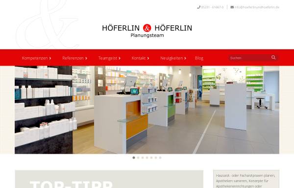 Vorschau von www.hoeferlinundhoeferlin.de, Höferlin und Höferlin