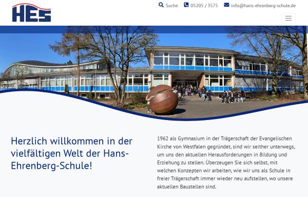 Vorschau von www.hans-ehrenberg-schule.de, Hans-Ehrenberg-Schule