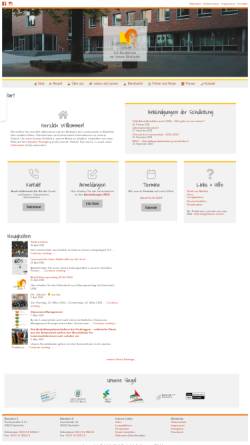 Vorschau der mobilen Webseite luisenschule-bielefeld.de, Luisenschule