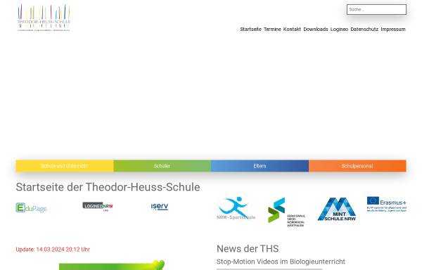 Vorschau von www.ths-bielefeld.de, Theodor-Heuss-Schule