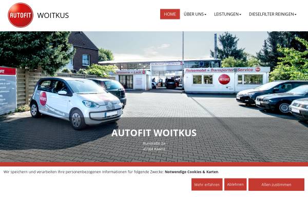 Vorschau von www.autofit-woitkus.de, Autohaus Woitkus GbR