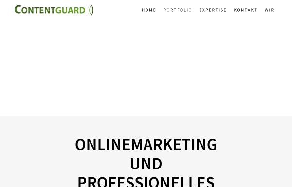 Vorschau von www.contentguard.de, contentguard.de