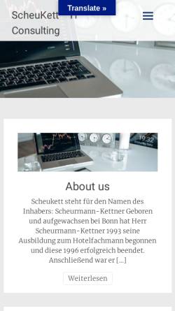 Vorschau der mobilen Webseite www.scheukett.de, Scheukett
