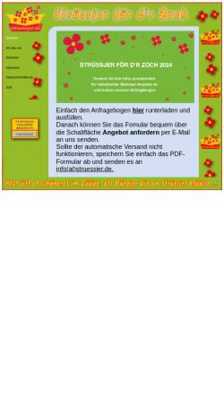 Vorschau der mobilen Webseite www.struessjer.de, Günter Ebert GmbH