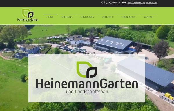 Vorschau von www.heinemanngalabau.de, Heinemann Garten- und Landschaftsbau GmbH