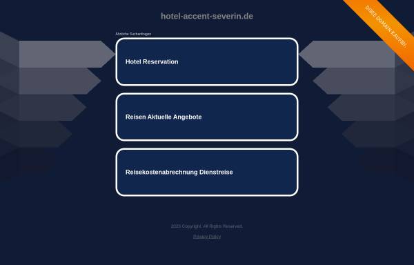 Vorschau von www.hotel-accent-severin.de, Accent-Severin