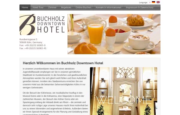 Vorschau von www.hotel-buchholz.de, Hotel Buchholz
