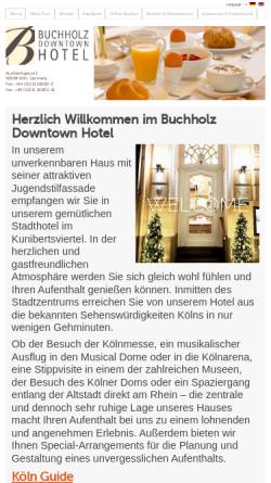 Vorschau der mobilen Webseite www.hotel-buchholz.de, Hotel Buchholz