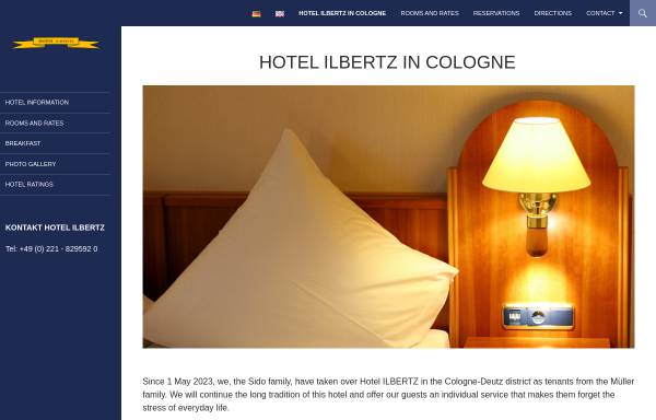 Vorschau von www.hotel-ilbertz.de, Hotel Ilbertz