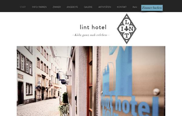 Vorschau von www.lint-hotel.de, Lint Hotel und Lintgazzin Restaurant