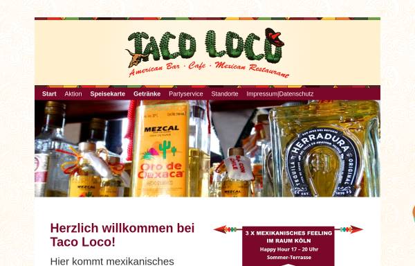 Vorschau von www.tacoloco.de, Taco Loco