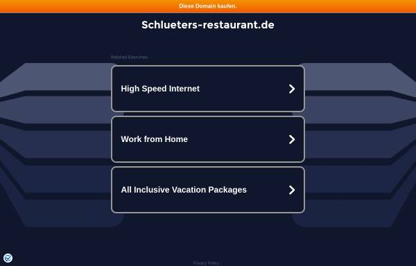 Vorschau von www.schlueters-restaurant.de, Schlüters