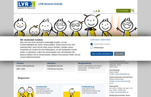 Vorschau von www.severin-schule.lvr.de, Severin Schule