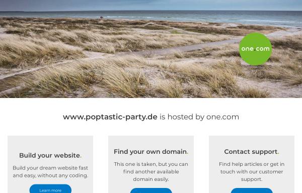 Vorschau von www.poptastic-party.de, Poptastic 2.0