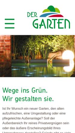 Vorschau der mobilen Webseite www.der-garten-detmold.de, Der Garten Detmold, Thomas Kersting und Thilo Stahlberg