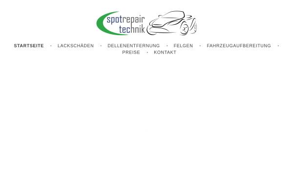 Vorschau von www.spotrepairtechnik.de, spotrepair technik