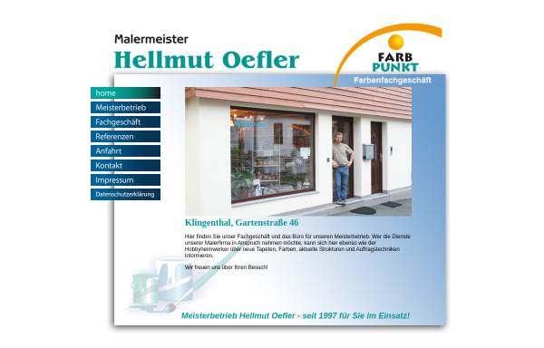 Malermeister Hellmut Oefler