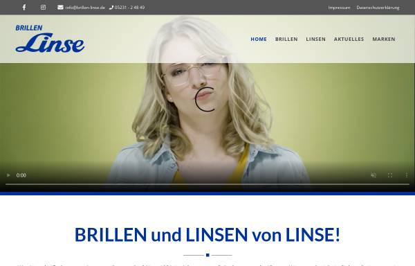 Brillen Linse