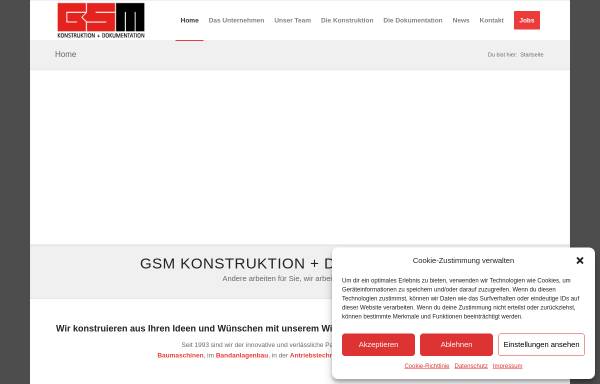 Vorschau von www.gsmtechnik.de, Grunau & Schröder Maschinentechnik GmbH
