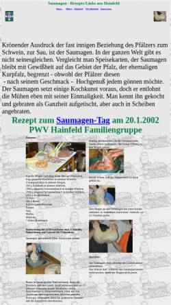Vorschau der mobilen Webseite www.pfaelzer-weinfest.de, Feste in der Pfalz