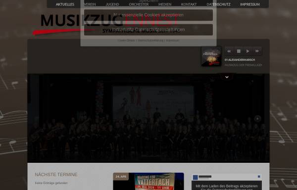 Vorschau von www.musikzug-ennest.de, Musikzug Ennest