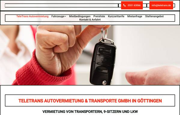 Vorschau von www.teletrans.de, Tele Trans - Göttingen