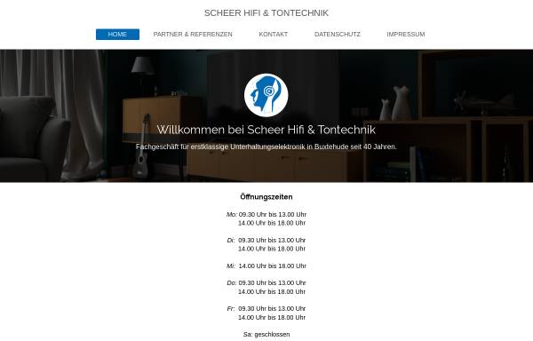 Vorschau von www.scheerhifi.de, Scheer HiFi & Tontechnik