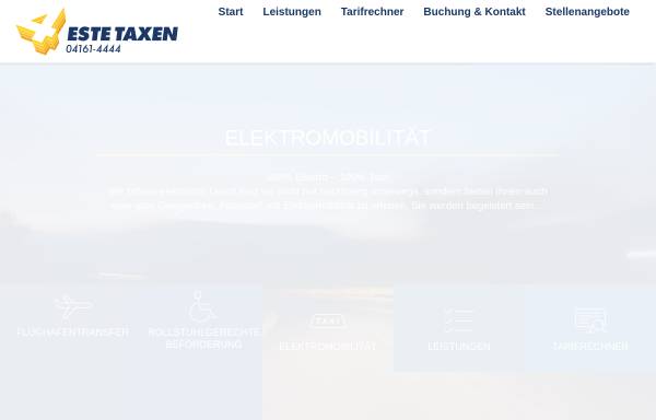 Vorschau von www.este-taxen.de, Este Taxen