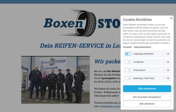 Vorschau von www.boxen-stop.de, Boxen Stop