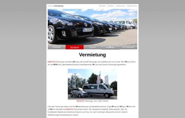 Vorschau von www.autohausmaskos.de, Autohaus Maskos