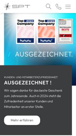 Vorschau der mobilen Webseite www.sternpartner.de, SternPartner GmbH & Co KG