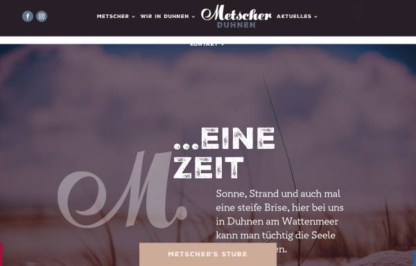 Vorschau von www.metscher-duhnen.de, Rudolf Metscher oHG