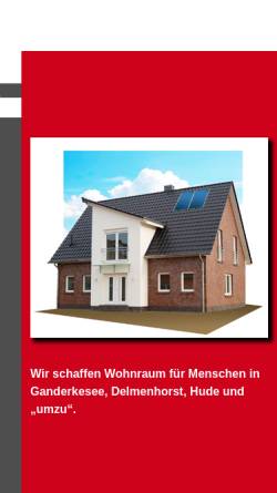 Vorschau der mobilen Webseite www.hafemann-bautraeger.de, Hafemann Bauträger GmbH