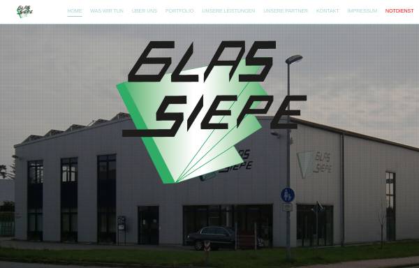 Vorschau von www.glas-siepe.de, Glas Siepe, Inhaber Ralf Wissing